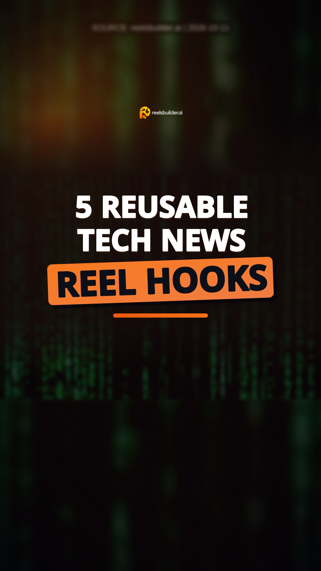 Update: 5 Hooks For Tech News Reels Ready To Use