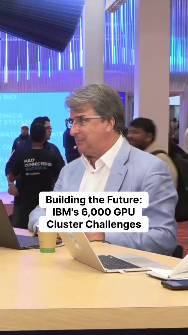 IBM Built a 6,000 GPU Powerhouse