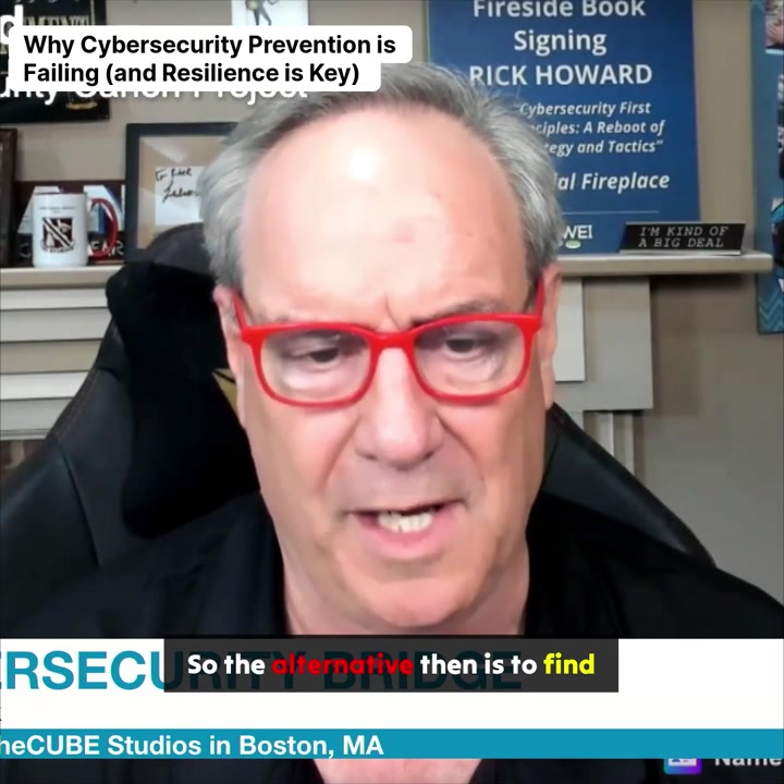 Cyber Resilience Beats Perfect Prevention