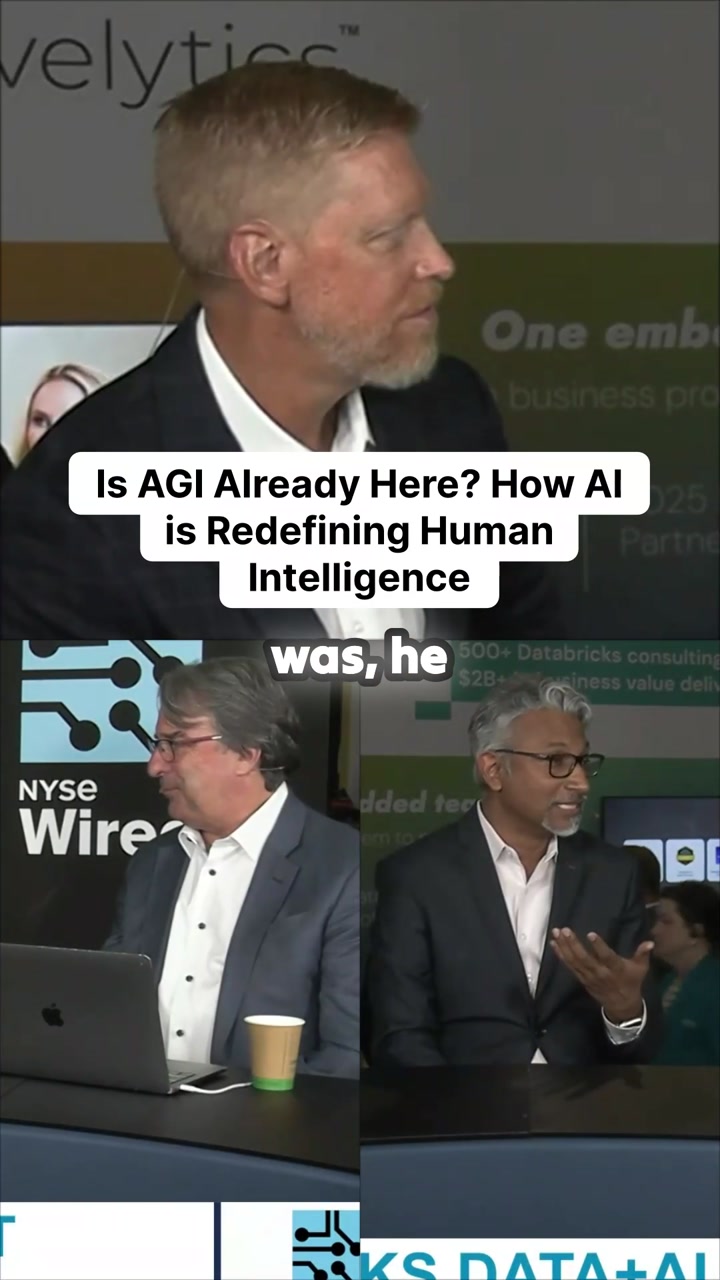 This Morning Was He Asked Is Agi