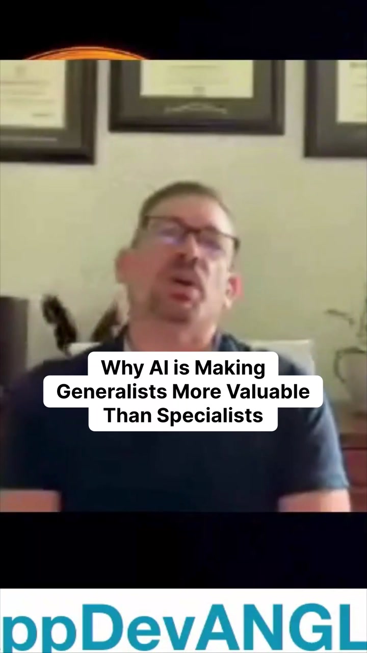 Why companies stopped hiring specialists