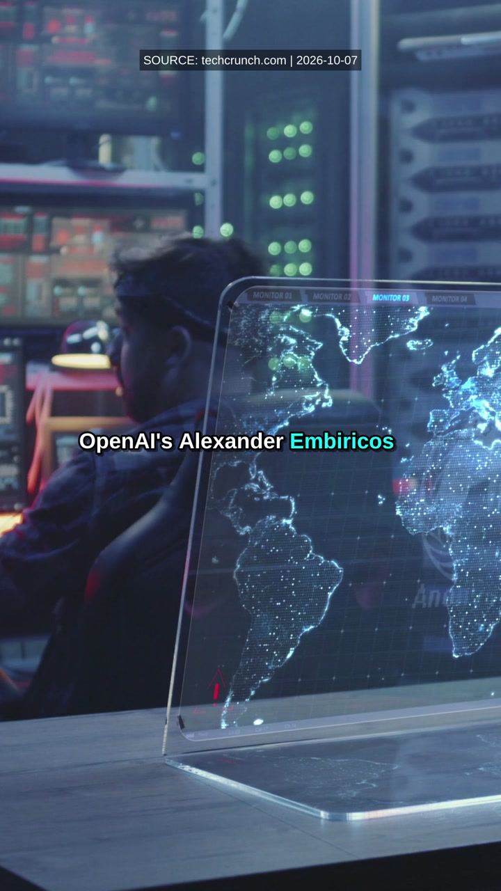 OpenAI’s Alexander Embiricos is coming to TechCrunch Disrupt 2026 — days after the launch of Dots